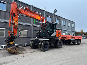 Riteņu ekskavators HITACHI ZX145W