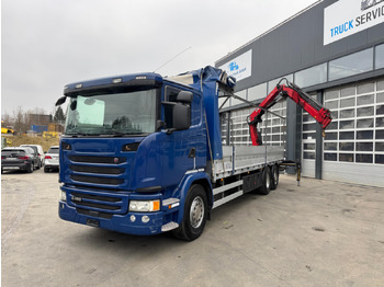 Kravas auto ar manipulatoru SCANIA G 450