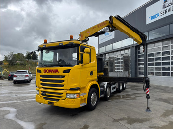 Kravas auto ar manipulatoru SCANIA G 490