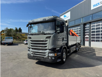 Kravas auto ar manipulatoru SCANIA R 490