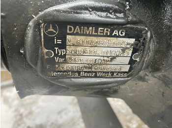 Aizmugurējā ass - Kravas automašīna Hinterachse Mercedes Actros MP4: foto 5