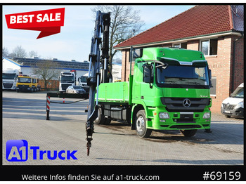 Kravas auto ar manipulatoru MERCEDES-BENZ Actros 1844