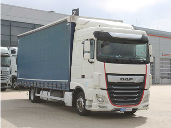 Kravas automašīna ar tentu DAF XF 450, EURO 6, INDEPENDENT AIR CONDITIONING, AIR SUSPENSION: foto 3
