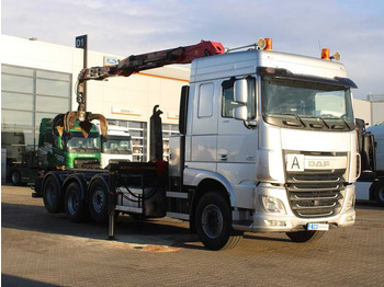 Pacēlājs ar āķi DAF XF 460, EURO 6, 8X2, 2X LIFTING AXLE, PALFINGER: foto 2