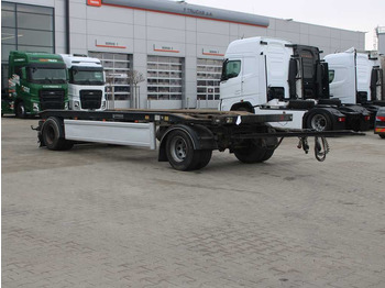 Multilift/ Būvgružu konteinera piekabe Hüffermann HAR 18.70, AXLES SAF, PNEU 80%: foto 2