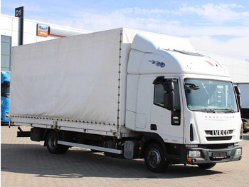 Kravas automašīna ar tentu Iveco EUROCARGO ML 75E18, EURO 5EEV, PNEU 90%, SIDE: foto 2