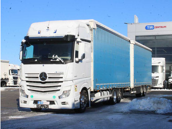 Kravas automašīna ar tentu MERCEDES-BENZ Actros 2553