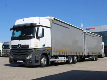 Kravas automašīna ar tentu MERCEDES-BENZ Actros 2542