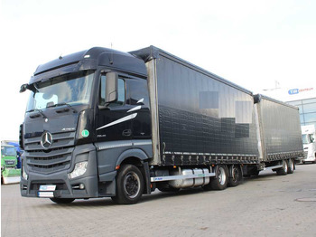 Kravas automašīna ar tentu MERCEDES-BENZ Actros 2545