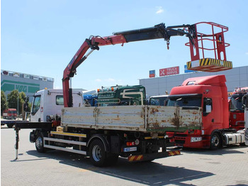 Pacēlājs ar āķi, Kravas auto ar manipulatoru Renault D16, CRANE HMF 1130K- RC+ PLATFORM, PARKING CAM.: foto 4
