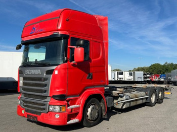 Konteineru vedējs/ Kravas automašīna ar noņemamā virsbūve SCANIA R 410