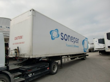 Puspiekabe slēgtā virsbūve