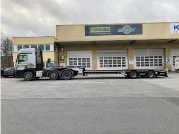 Puspiekabe zema profila platforma FAYMONVILLE