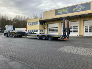 Puspiekabe zema profila platforma GOLDHOFER