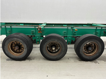 Puspiekabe noņemamā virsbūve/ Konteineru vedējs Fruehauf Skelet 2 x 20-40 ft: foto 4