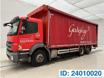 Kravas automašīna ar tentu MERCEDES-BENZ Axor 2529