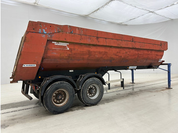 Puspiekabe pašizgāzējs Robuste Kaiser 25 cub in steel: foto 4