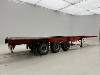 Puspiekabe noņemamā virsbūve/ Konteineru vedējs Titan Skelet 20-30-40 ft: foto 4