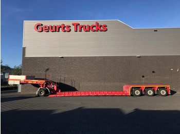 Puspiekabe zema profila platforma ROJO