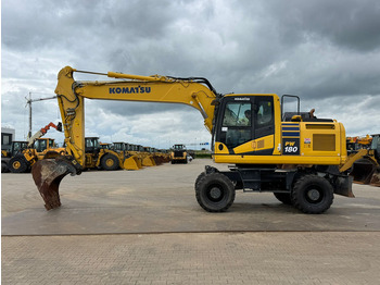 Riteņu ekskavators KOMATSU PW180