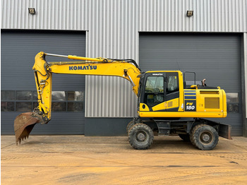 Riteņu ekskavators KOMATSU PW180