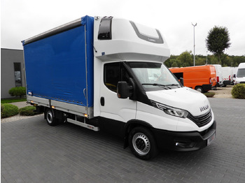 Furgons ar tentu IVECO DAILY 35S18 TARPAULIN LIFT 8 PALLETS WEBASTO CRUISE CONTROL LED LIGHTS AIR CONDITIONING  180HP: foto 4