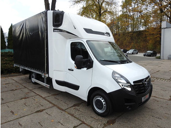Furgons ar tentu, Kravas-pasažieru furgons Opel MOVANO PRITSCHE PLANE 10 PALETTEN WEBASTO A/C: foto 4