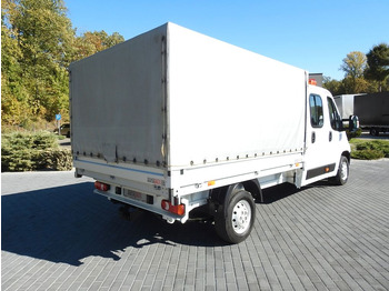 Automašīna ar kravas platformu, Kravas-pasažieru furgons Peugeot BOXER PRITSCHE DOPPELKABINE DOKA 7 SITZE: foto 3