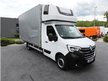 Furgons ar tentu RENAULT MASTER  TARPAULIN 10 PALLETS CRUISE CONTROL LED LIGHTS PNEUMATICS AIR CONDITIONING  165HP: foto 4