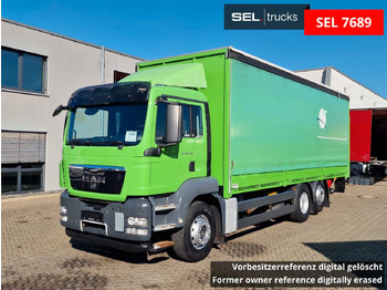 Kravas automašīna ar tentu MAN TGS 26.360