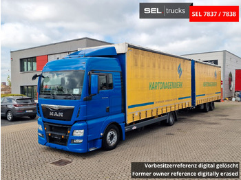Kravas automašīna ar tentu MAN TGX 18.440