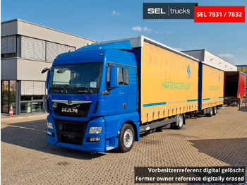 Kravas automašīna ar tentu MAN TGX 18.440