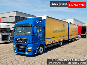 Kravas automašīna ar tentu MAN TGX 18.500