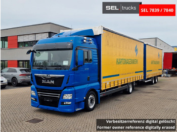 Kravas automašīna ar tentu MAN TGX 18.500