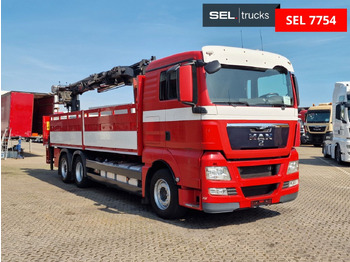 Kravas auto ar manipulatoru MAN TGX 26.400 6x2-2 BL/ Intarder / HIAB / Lenkachse: foto 3