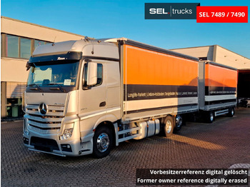 Kravas automašīna ar tentu MERCEDES-BENZ Actros 2545