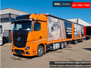 Kravas automašīna ar tentu MERCEDES-BENZ Actros 2548