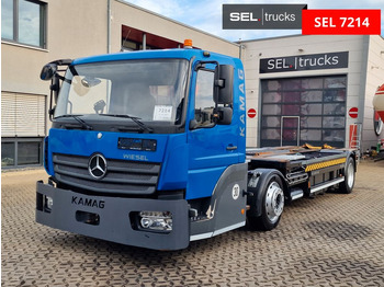 Konteineru vedējs/ Kravas automašīna ar noņemamā virsbūve MERCEDES-BENZ