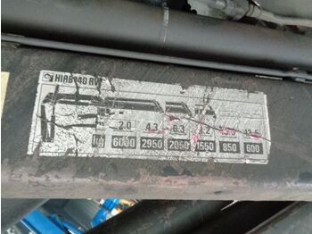 Celtnis-manipulators - Kravas automašīna Hiab 140/2: foto 2