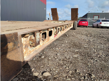 Puspiekabe zema profila platforma Murray 16 tyre heavy duty low loader: foto 4