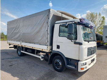 Kravas automašīna ar tentu MAN TGL 8.180 4X2 BL: foto 2