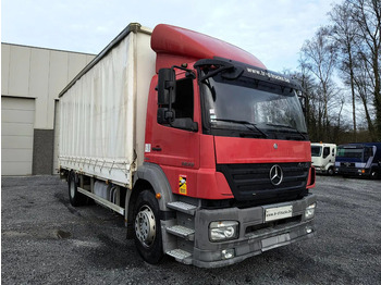 Kravas automašīna ar tentu Mercedes-Benz Axor 1829 + D'HOLLANDIA 2000 KG: foto 3