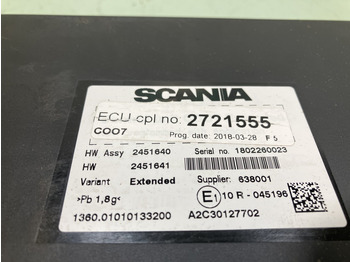 Elektroniskais vadības bloks (ECU) - Kravas automašīna Scania: foto 2