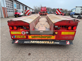 Puspiekabe zema profila platforma Faymonville Variomax 2+4 STBZ: foto 3