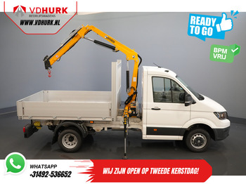 Automašīna ar kravas platformu Volkswagen Crafter 50 165 pk Effer 352S Kraan/ Crane/ Kran/ Autokran/ PTO/ Open laadbak/ Dubbel Lucht: foto 4 Automašīna ar kravas platformu Volkswagen Crafter 50 165 pk Effer 352S Kraan/ Crane/ Kran/ Autokran/ PTO/ Open laadbak/ Dubbel Lucht: foto 4