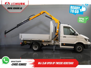 Automašīna ar kravas platformu Volkswagen Crafter 50 165 pk Effer 352S Kraan/ Crane/ Kran/ Autokran/ PTO/ Open laadbak/ Dubbel Lucht: foto 2 Automašīna ar kravas platformu Volkswagen Crafter 50 165 pk Effer 352S Kraan/ Crane/ Kran/ Autokran/ PTO/ Open laadbak/ Dubbel Lucht: foto 2