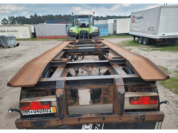 Multilift/ Būvgružu konteinera piekabe HÜFFERMANN