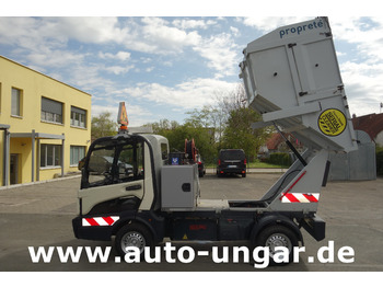 Elektriskā komunālā automašīna Goupil G5 E Lithium Bj2016 Müllkipper Kipper mit Hochdruckreiniger voll elektrisch: foto 4