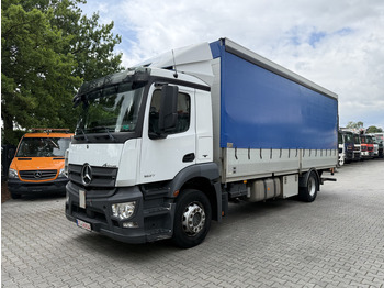 Kravas automašīna ar tentu MERCEDES-BENZ Antos 1827