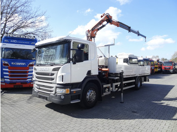 Kravas auto ar manipulatoru SCANIA P 230
